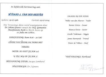 HEEVER-VAN-DEN-Surnames-Vanne
