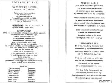 HEFER-Louis-Philippus-1918-1997-M