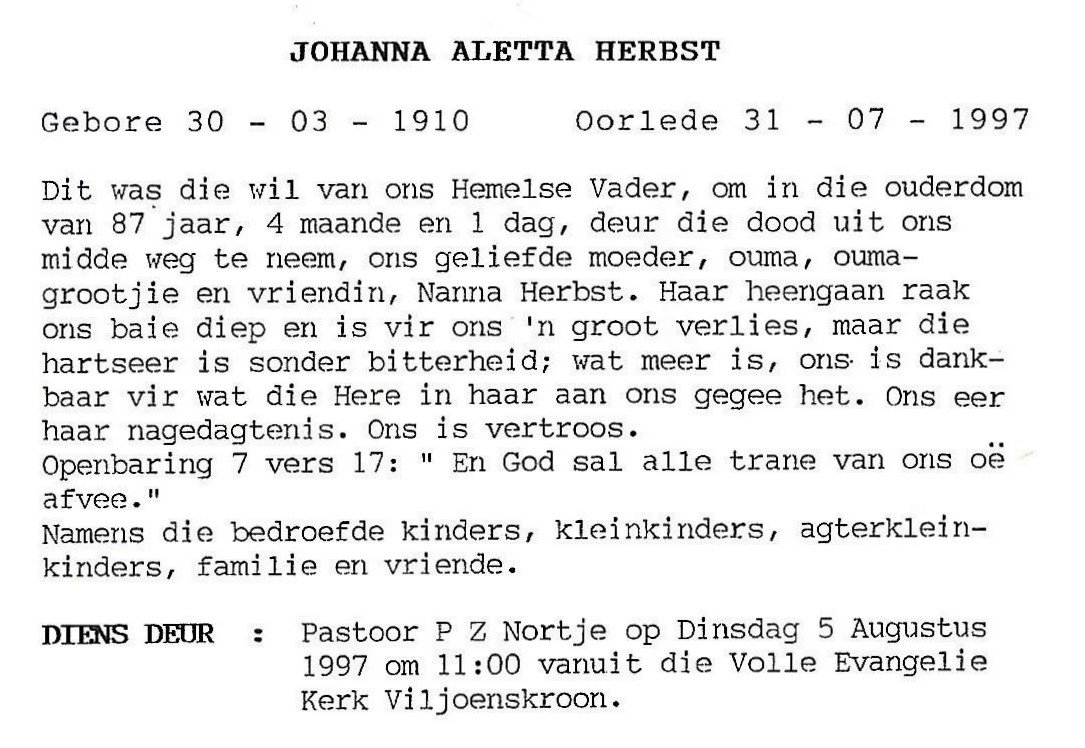HERBST-Johanna-Aletta-Nn-MaHannie-1910-1997-F_98
