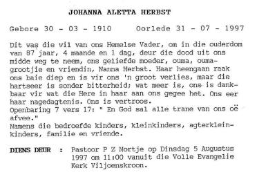 HERBST-Johanna-Aletta-Nn-MaHannie-1910-1997-F_98