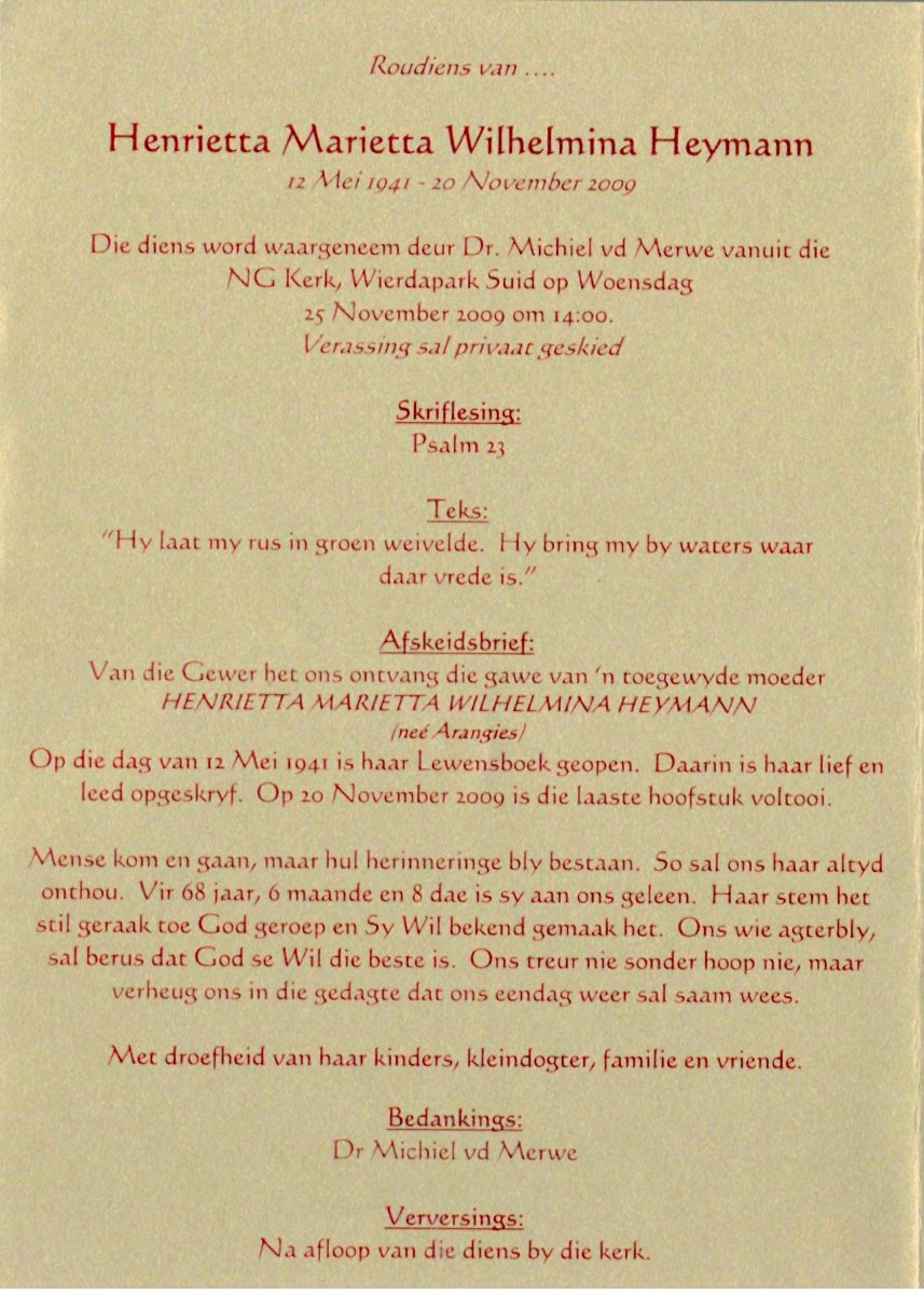HEYMANN-Henrietta-Marietta-Wilhelmina-Nn-Hettie-nee-Arangies-1941-2009-F-03