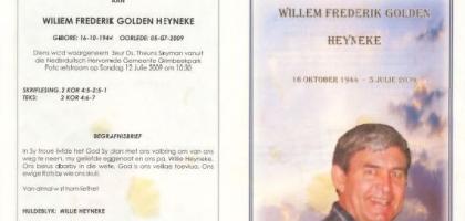 HEYNEKE-Willem-Frederik-Golden-1944-2009
