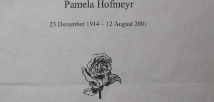 HOFMEYR-Pamela-1914-2001