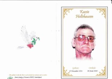 HOLTSHAUSEN-Kassie-1954-2010-M