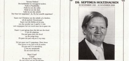 HOLTZHAUSEN-Septimus-1922-2001-Ds-M