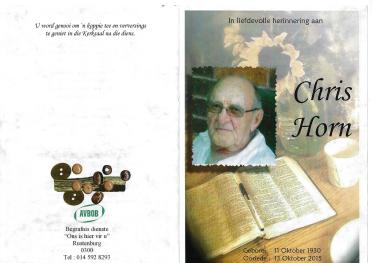 HORN-Chris-1930-2015-M