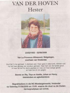 HOVEN-VAN-DER-Hester-Johanna-Sophia-nee-VanRooyen-1932-2008-F_3