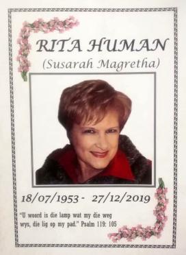 HUMAN-Susarah-Magretha-Nn-Rita-nee-VanSchalkwyk-1953-2019-F