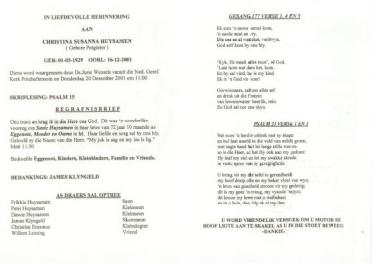 HUYSAMEN-Surnames-Vanne
