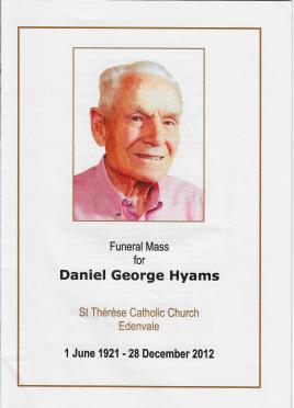 HYAMS-Daniel-George-Nn-Danny-1921-2012-M