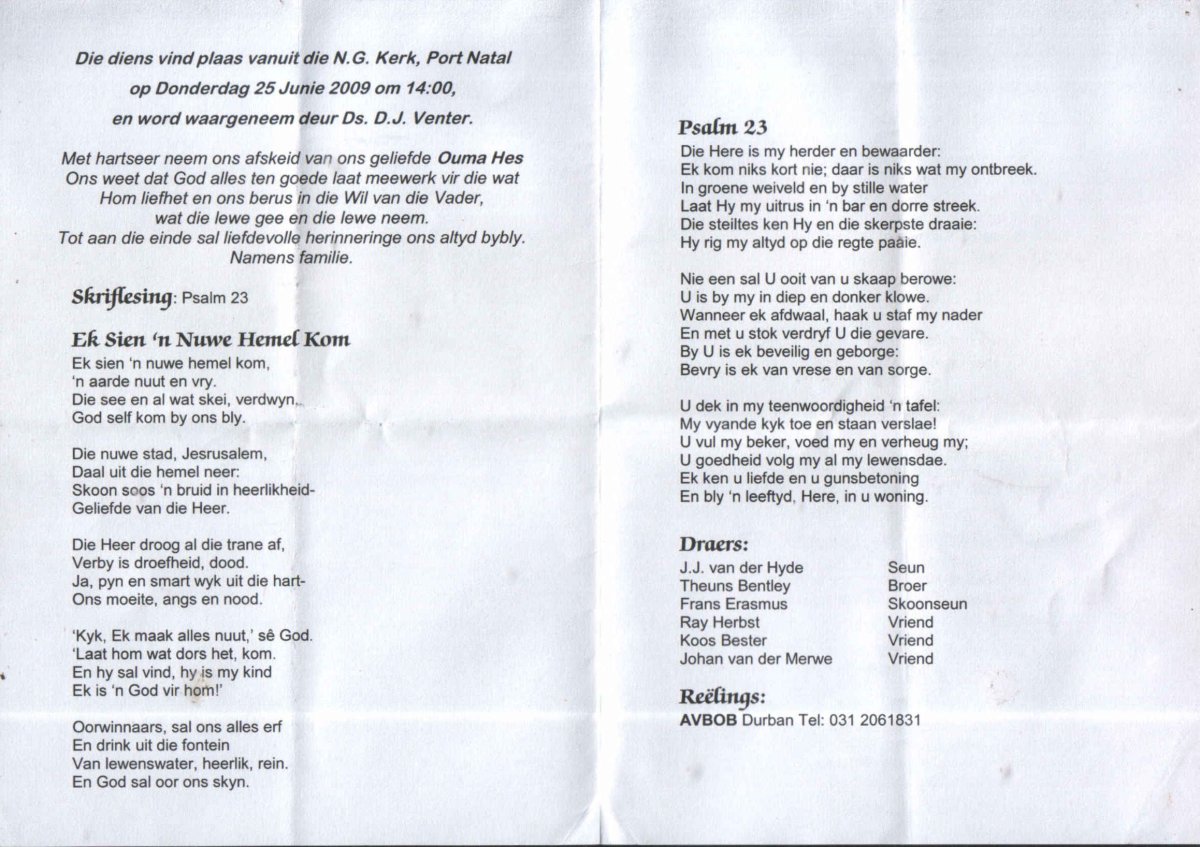 HYDE-VAN-DER-Hester-Agnesia-1928-2009-F_2
