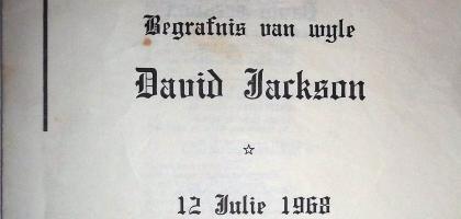 JACKSON-David-1894-1968