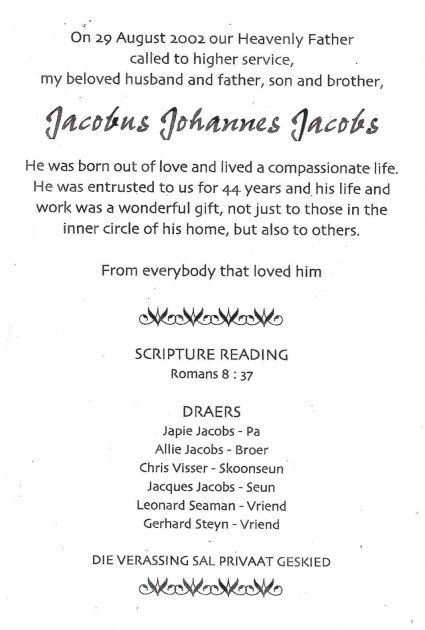 JACOBS, Jacobus Johannes 1958-2002_2