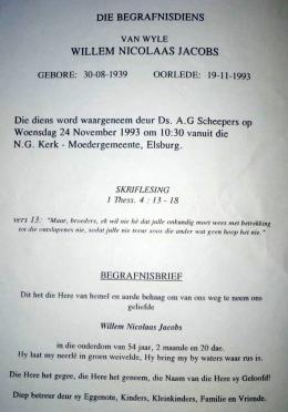 JACOBS-Willem-Nicolaas-1939-1993-M