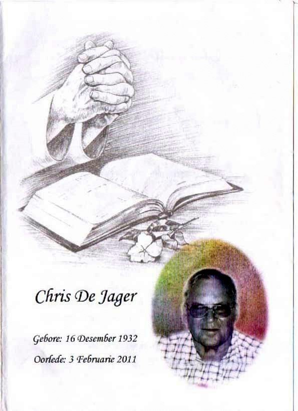 JAGER-DE-Christiaan-Jacobus-Nn-Chris-1932-2011-M-1