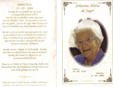 JAGER-DE-Johanna-Aletta-1912-2004-F
