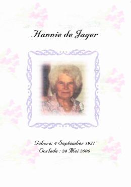 JAGER-DE-Johanna-Katharina-Nn-Hannie-1921-2006-F