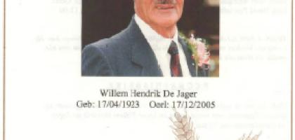 JAGER-DE-Willem-Hendrik-1923-2005