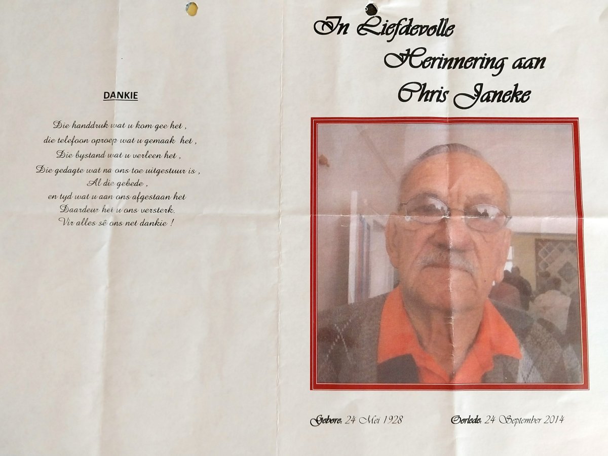 JANEKE-Christiaan-Frederik-Nn-Chris-1928-2014-M_1