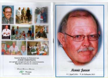 JANSEN-Hennie-1956-2013-M-1