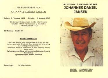JANSEN-Johannes-Daniel-1928-2010-M