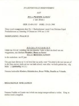 JANSON-Ella-Croeser-nee-Brink-1913-1998-F