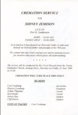 JEMISON-Surnames-Vanne