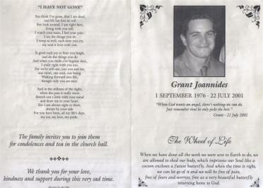 JOANNIDES-Grant-1976-2001-M