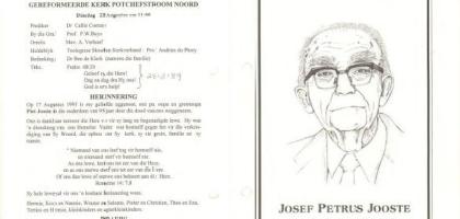 JOOSTE-Josef-Petrus-1900-1995