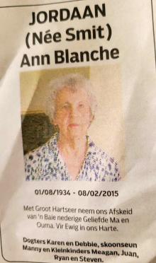 JORDAAN-Ann-Blanche-née-Smit-1934-2015-F