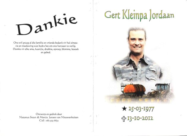 JORDAAN, Gert Jozeph 1977-2012_01
