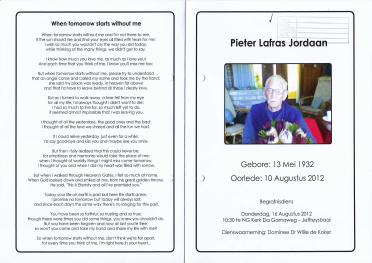 JORDAAN-Pieter-Lafras-Nn-Pieter-1932-2012-M