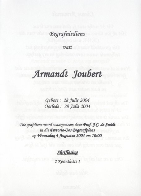 JOUBERT, Armandt 2004-2004_2
