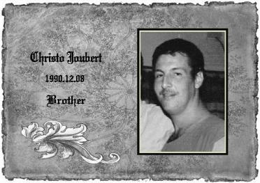 JOUBERT-Christo-Nn-Chris-1961-1990-Brother-M