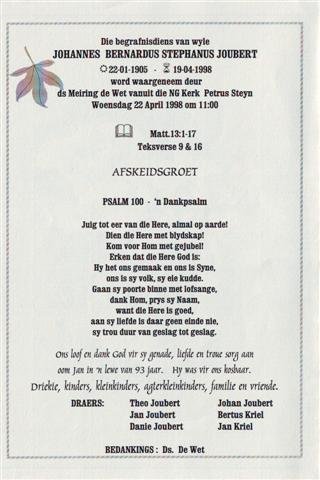 JOUBERT-Johannes-Bernardus-Stephanus-1905-1998-M_1