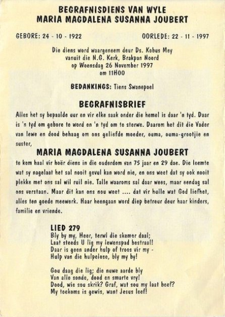JOUBERT-Maria-Magdalena-Susanna-Nn-Toetie-née-LeRoux-X-Swanepoel-1922-1997-F_2.1