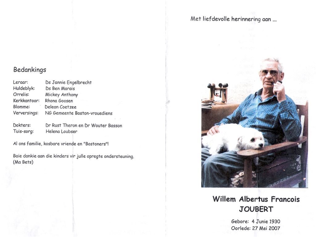 JOUBERT-Willem-Albertus-Francois-1930-2007-M_1