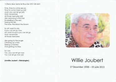 JOUBERT-Willem-Andries-Johannes-Nn-Willie-1938-2013-M-101