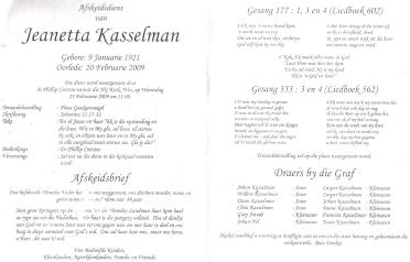 KASSELMAN-Jeanetta-1921-2009-F