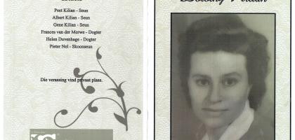 KILIAN-Dorothy-Frances-nee-Zeiler-1918-2015-F