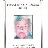 KING-Francina-Carolina-Nn-Sienie-1931-2009-F_1
