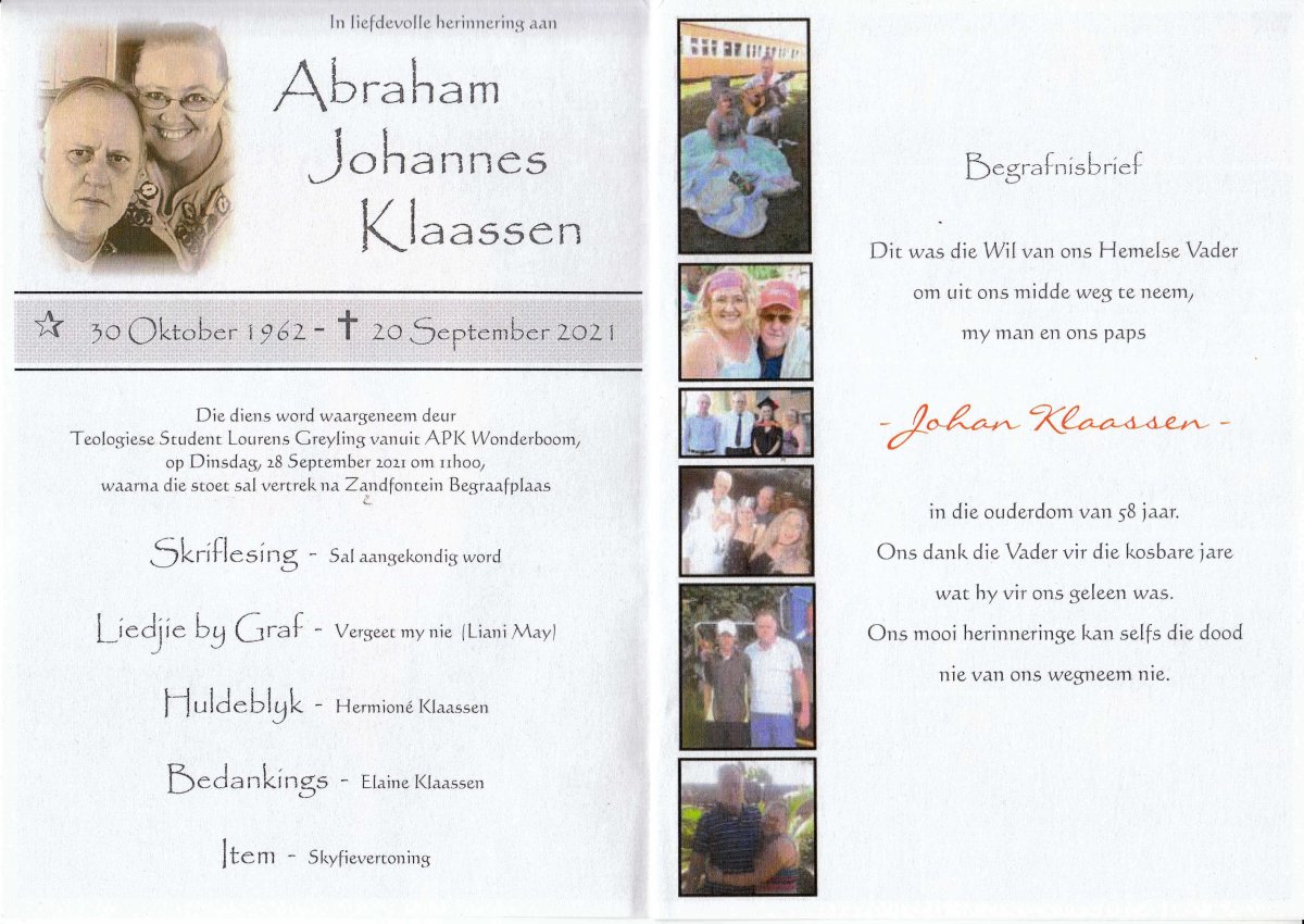 KLAASSEN-Abraham-Johannes-Nn-Johan-1962-2021-M-02