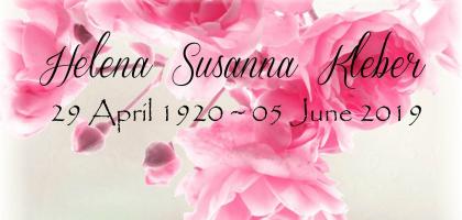 KLEBER-Helena-Susanna-1920-2019
