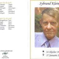 KLEINGELD-Sybrand-Gerrit-1959-2012_1
