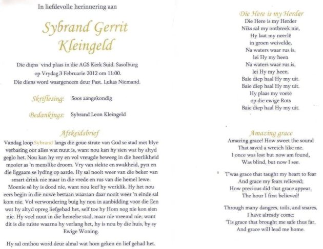 KLEINGELD, Sybrand Gerrit 1959-2012_2