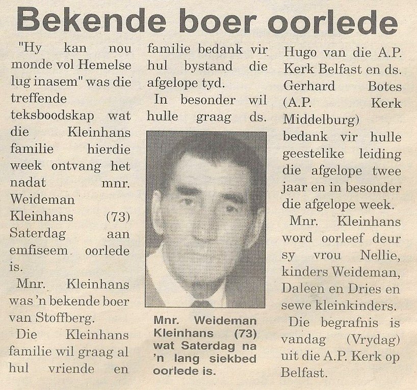 KLEINHANS-Jacob-Johannes-Weideman-Nn-Weideman-1930-2003-M_5