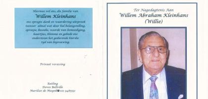 KLEINHANS-Willem-Abraham-1918-2011