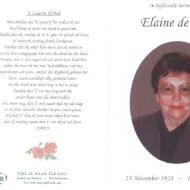 KLERK-DE-Elaine-1928-2010_1