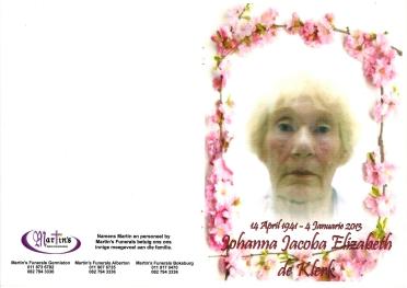 KLERK-DE-Johanna-Jacoba-Elizabeth-1941-2013-F