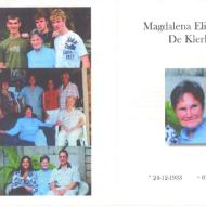 KLERK-DE-Magdalena-Elizabeth-1933-2009_1